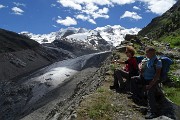 CAPANNA BOVAL AL GHIACCIAIO DEL MORTERATSCH il 18 luglio 2016 - FOTOGALLERY